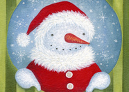 Santa Snowman
