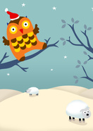 xmas owl