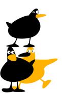 Chung Card Ducks 