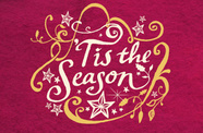 Inky Tis The Season TextRed