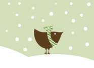 Bird in the Snow