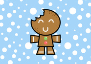 Xmas Gingerbread Man