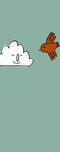 cloud and bird 2