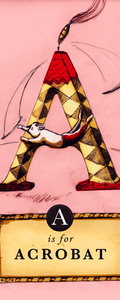 A is for Acrobat - Pink