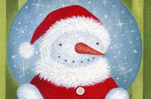 Santa Snowman
