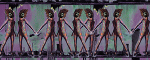gas girl purple