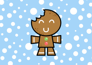 Xmas Gingerbread Man