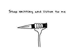 knitting 