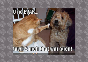 u no evar tawk to meh