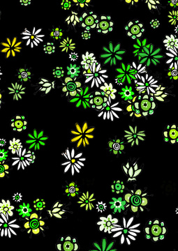 Inky's Big Night Flowers