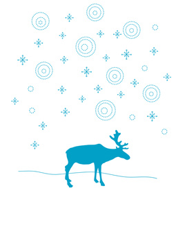  Blue Reindeer