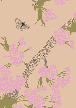  Blossom and Butterfly