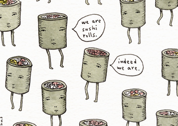 Sushi Pattern