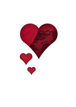 boudoir heart ruby 