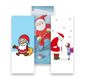 Santa & Father Christmas MiniCards