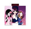 Glamorous Girls, MiniCards