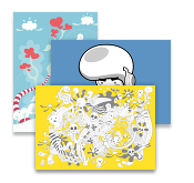 Piktorama Ready Made Postcards