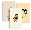 Forever Friends, Business Cards