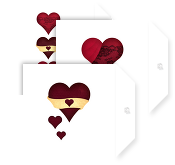 Hearts and flowers: Save-the-date...