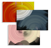 Swirls & Curls Business Cards