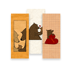Frieda's Friendly Bears, MiniCards