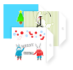 Christmas Greetings NoteCards