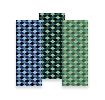 Blue & Green Diamonds, Minicards