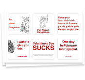 Anti-Valentines Stickers