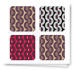 Retro Crescent, StickerBook