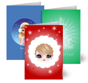 Festive Sparkles, Greeting Cards