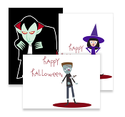 Halloween Postcards