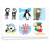 Dom Hamer StickerBooks