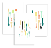 Studio Mela Cooks! Business Cards