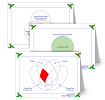 Venn That Tune, Holiday Cards