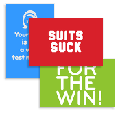 Business Slogan Business Cards