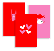 Young Love, Business Cards
