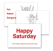Anti-Valentines Post Cards