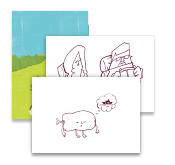Masakazu Yamazaki Postcards