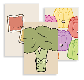 Fun Food! Business Cards