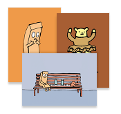 Simone Lia Postcards
