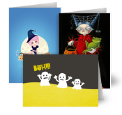 Spooky Halloween Greeting Cards