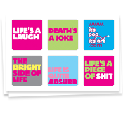 It's Pop It's Art Sticker Book