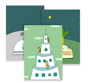 Rujirushi Postcards