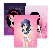 Glamorous Girls, Postcards