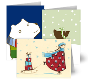 Winter Scenes Holiday Cards