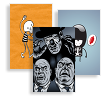 Halloween Party, Business Cards