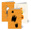 Frieda's Halloween, Greeting Cards