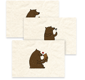 Frieda's Friendly Bears, Postcards