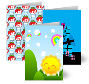 Peskimo Greetings Cards