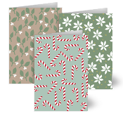 Snowberries, poinsettias, candy...
